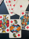 Rare jeu de 32 cartes ancien Piatnik, 1920! 