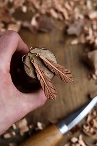 Image 3 of Feather~ Earrings 