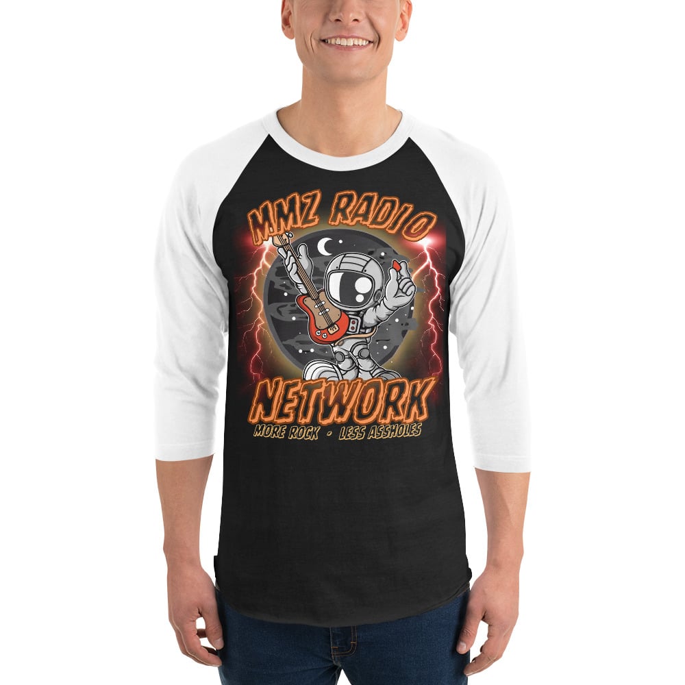 MMZ RADIO THROWBACK CONCERT 3/4 sleeve raglan shirt