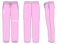 LocalHoops BCA Fleece Sweats 2025 - Pink/White