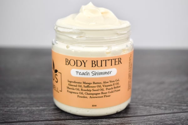 Image of Peach Shimmer  Body Butter 