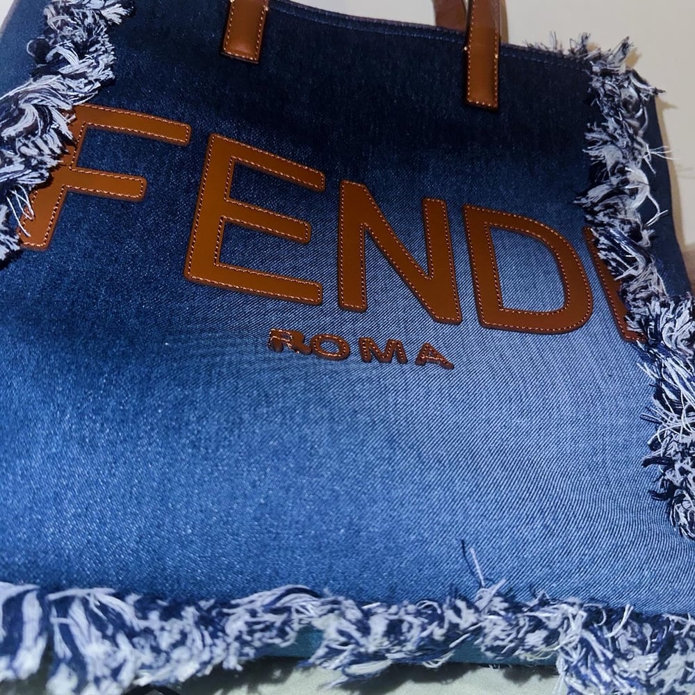 Everyone Loves Denim “F to i “Satchel 