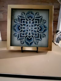 Image 2 of Harmony in blue mandala
