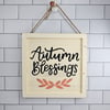 Autumn Blessings Leaves