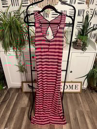 Image 1 of stripe sundress dress