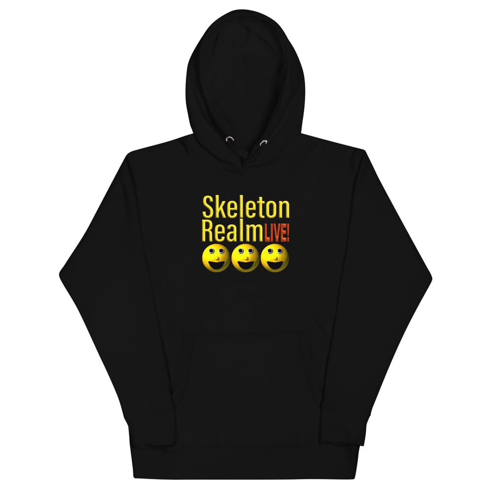 Image of Skeleton Realm LIVE! Smiler's Hoodie