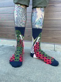 Image 4 of Hungry Rainbow Trout Socks