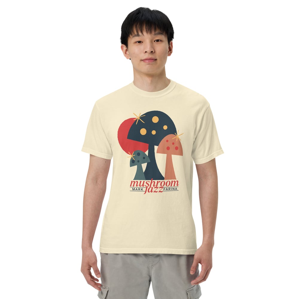 Bold Shrooms Unisex garment-dyed heavyweight t-shirt