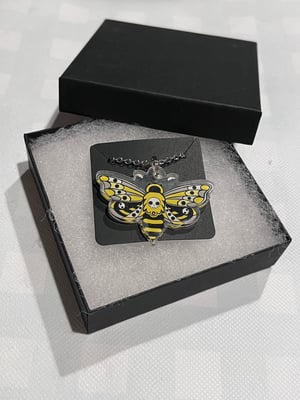 Gloomy Death Moth Necklace 