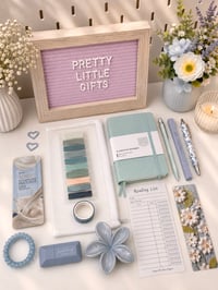 Image 1 of A6 blue notebook bundle
