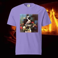 Image 1 of Unisex garment-dyed heavyweight t-shirt "The Carbon Orchestra" LP Front Cover Artwork