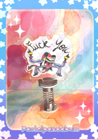 Helluva Boss - Fuck you Fizzarolli wiggly standee