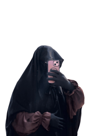 Image 1 of Noor Flap Khimar 