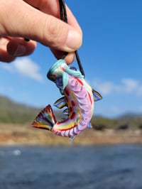 Image 7 of Rainbow Koi Fish Pendant