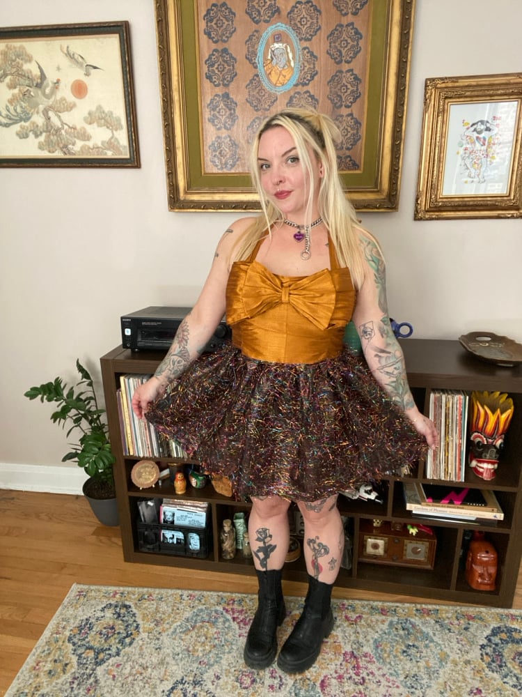 Image of Big Bow Party Dress