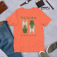 Image 3 of The Cicadas Unisex t-shirt- Vintage Band Style Nonsense