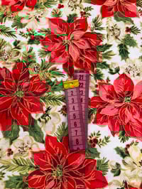 Image 4 of Loneta Navidad - Flor Pascua - 8€/m