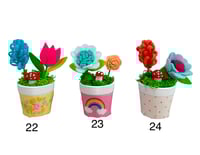 Image 1 of Mini Flower Pot & Macrame Hanger - You Pick Your Favorite 08
