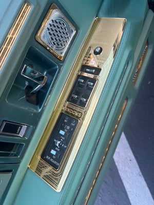 Image of 1993-1996 CADILLAC FLEETWOOD DOOR ACRYLIC SET (4) CHROME 