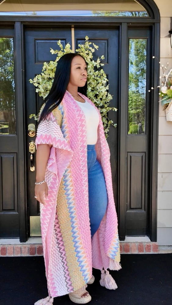 Image of Pink Soft Girl Kimono 