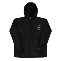 Image 2 of Embroidered Packable Windbreaker - Bumblebee