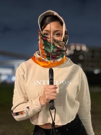 Image 5 of SAHARA SiLK CROPPED HOODIE