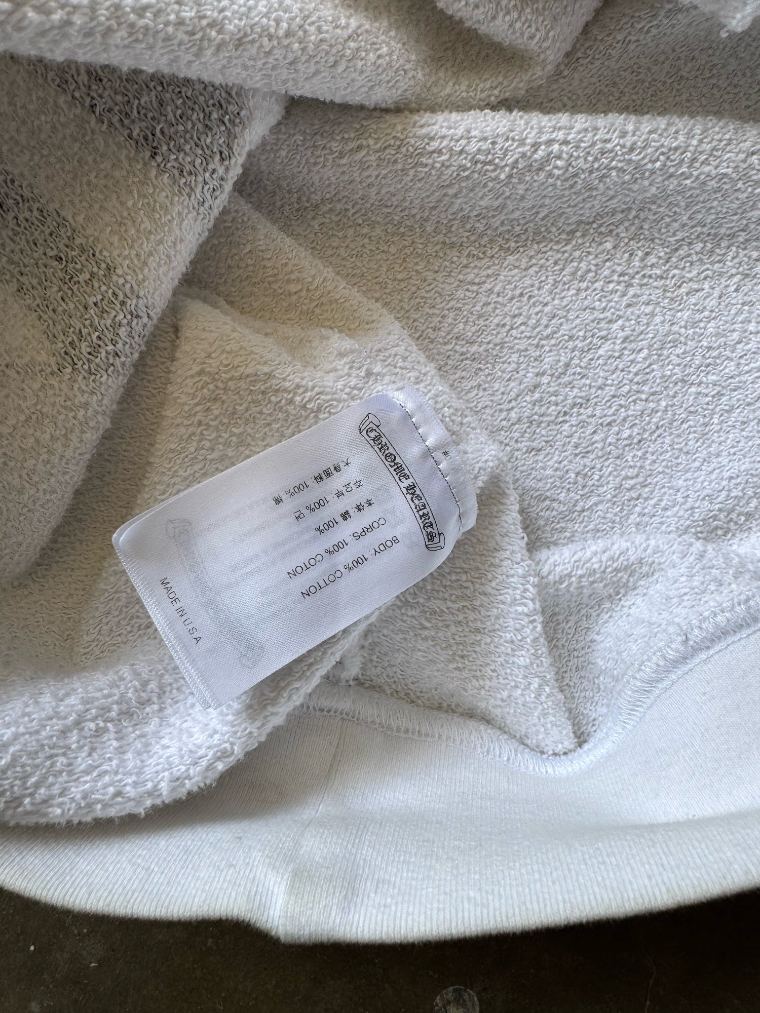 Image of Chrome Hearts Mattyboy Retro Cycle Sweatshirt