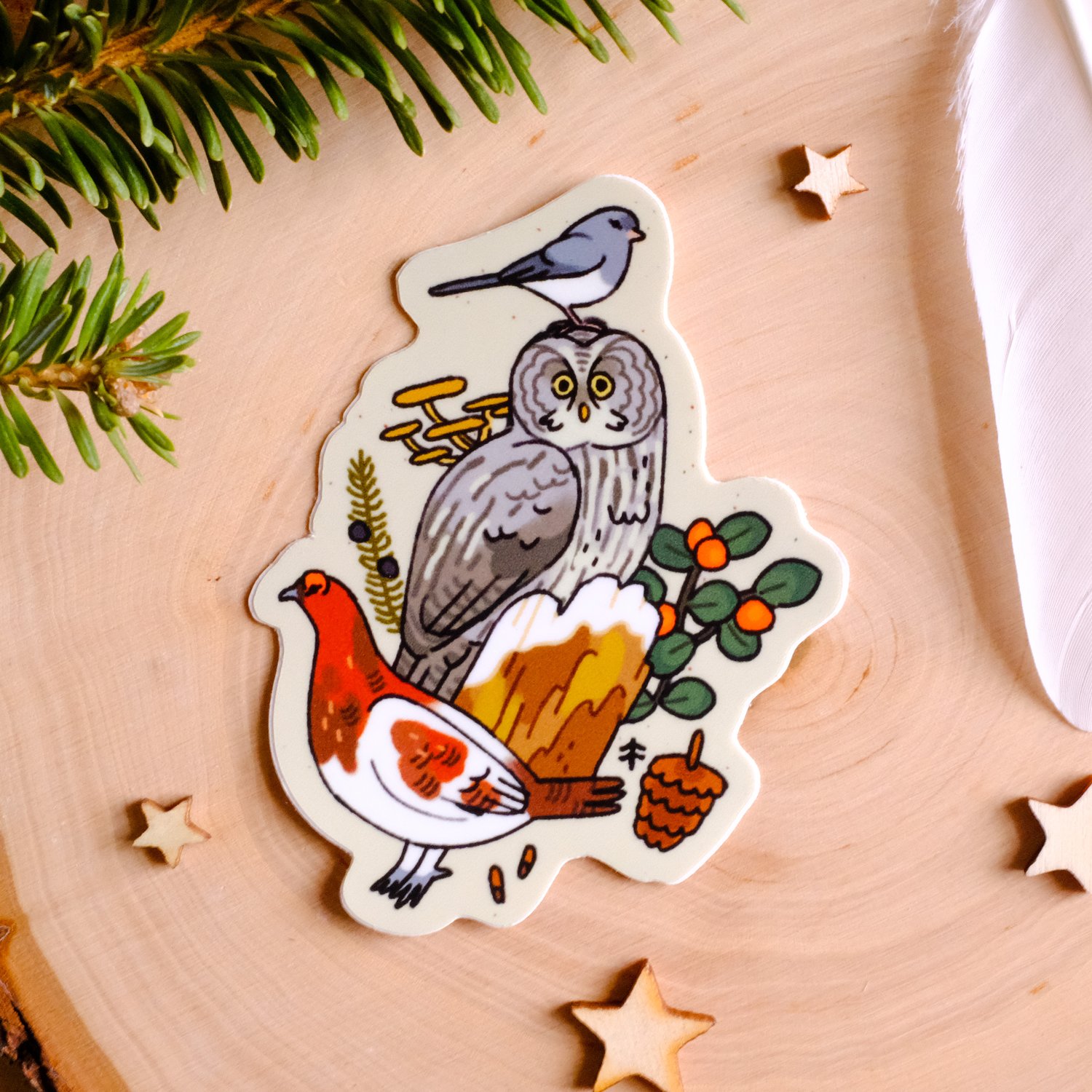 Tundra Friends Stickers