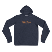 Image 2 of Unisex Hoodie - Orange Alternate Logo