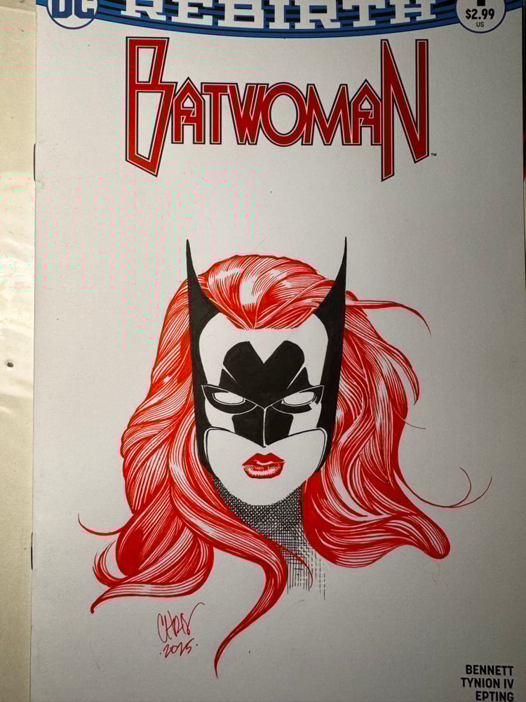 Image of Batwoman 1 sketch cover