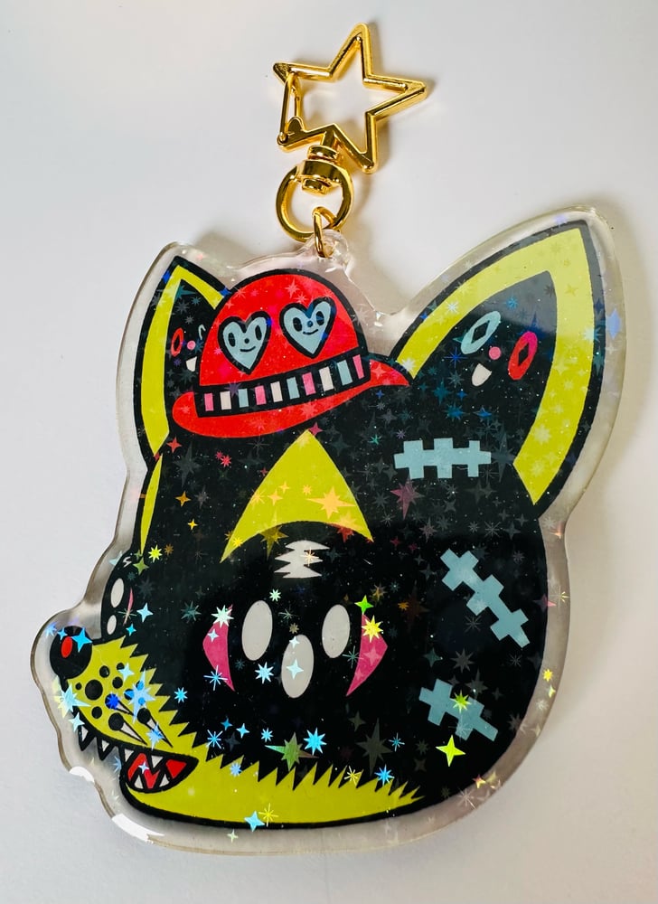 Image of Iggy key charm , bags decoration 