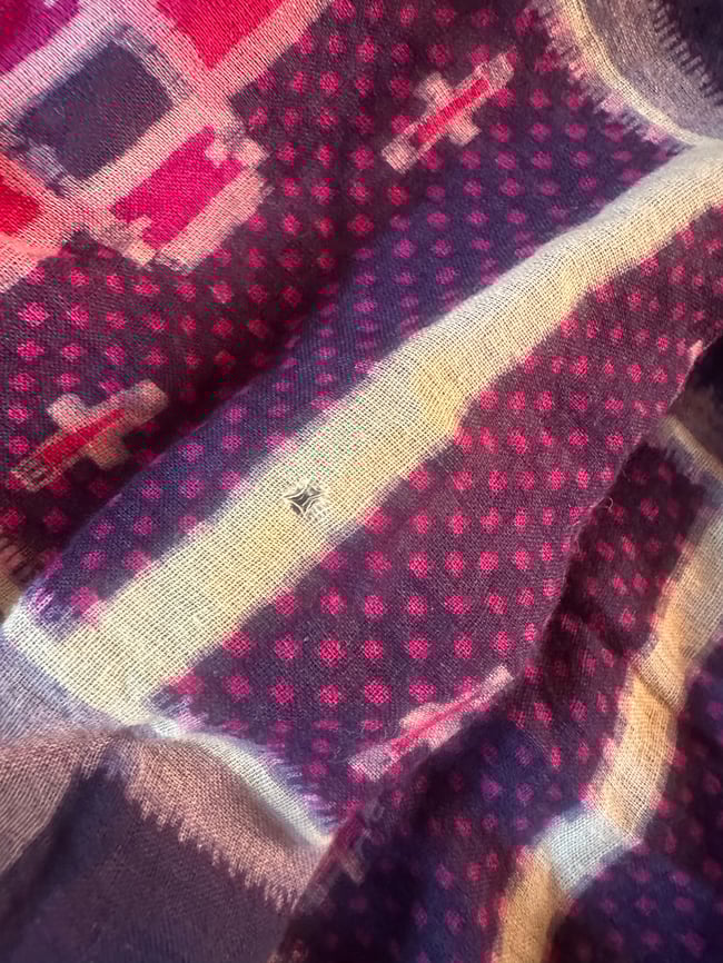 early 70s indian gauze maxi dress 