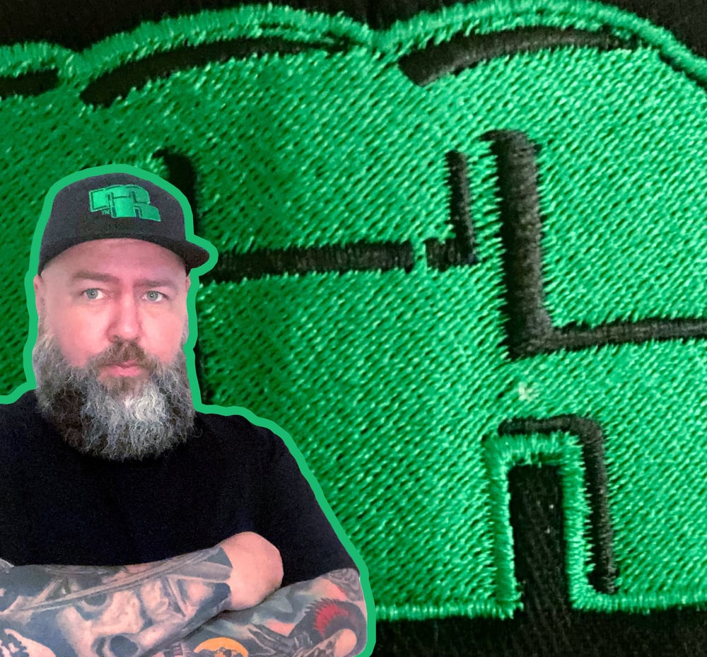MH0031 MULE HAUS GREEN GHOULIE CAP