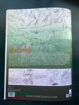 Image of Local waters coloring book