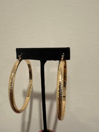 c gold hoops 