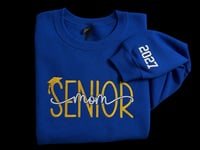 Image 4 of Senior Mom Hoodie or Sweatshirt / Custom color / Custom Year