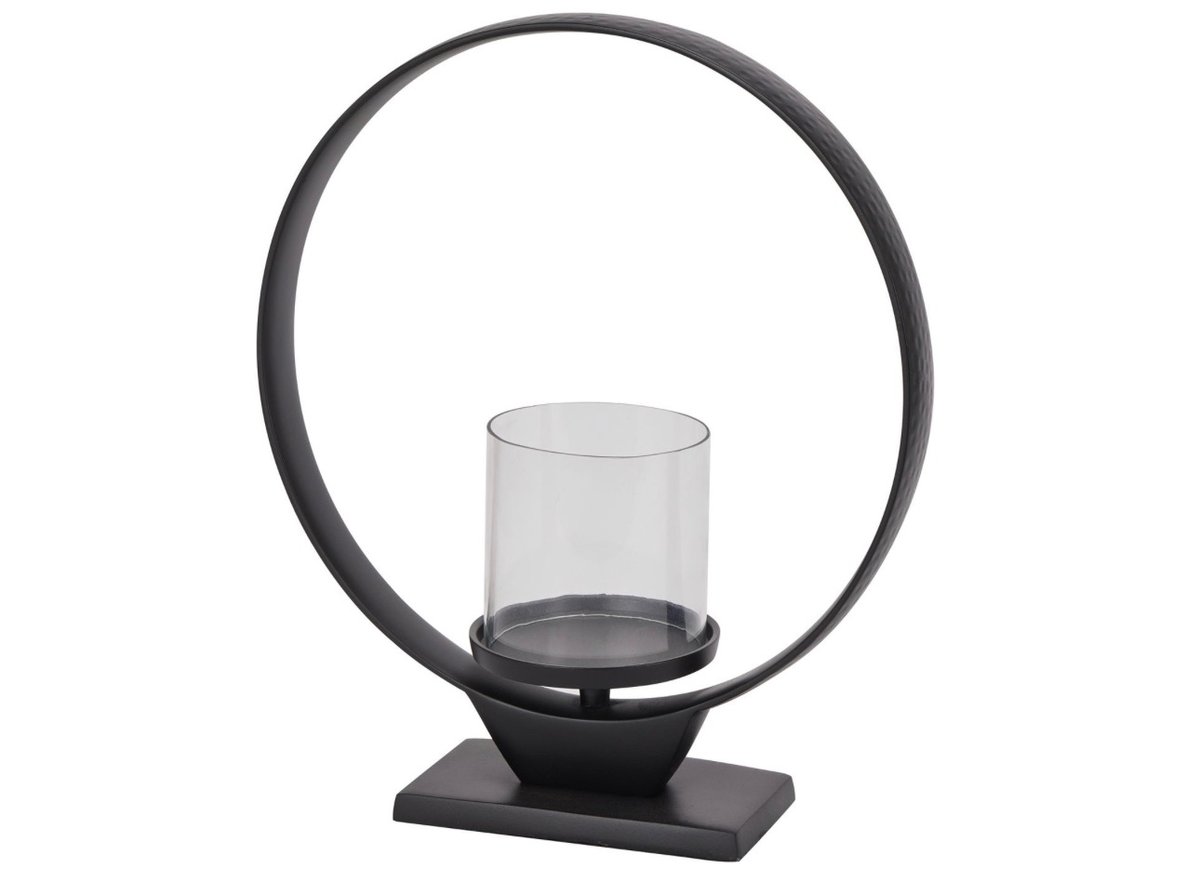 Image of Matt black candle hoop - 2 sizes