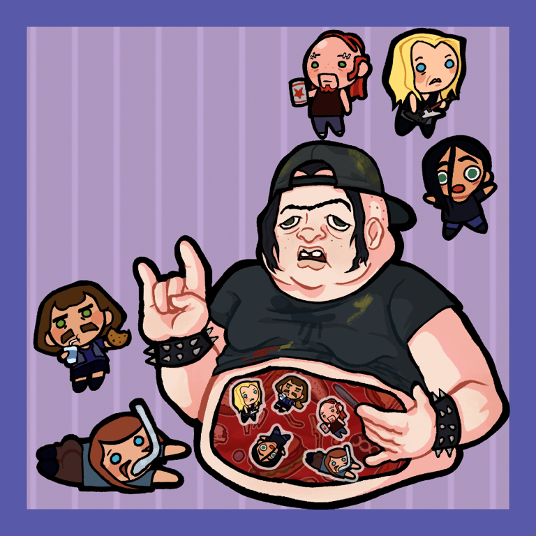 Fatty Ding-dongs shaker (PREORDER!) Image 2