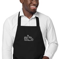 Image 2 of Bite Me Podcast Organic cotton apron