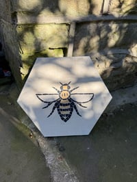Image 2 of MANCHESTER WORKER BEE HEXAGON 