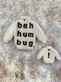 Image 5 of Ceramic Christmas Jumpers (set of 2)