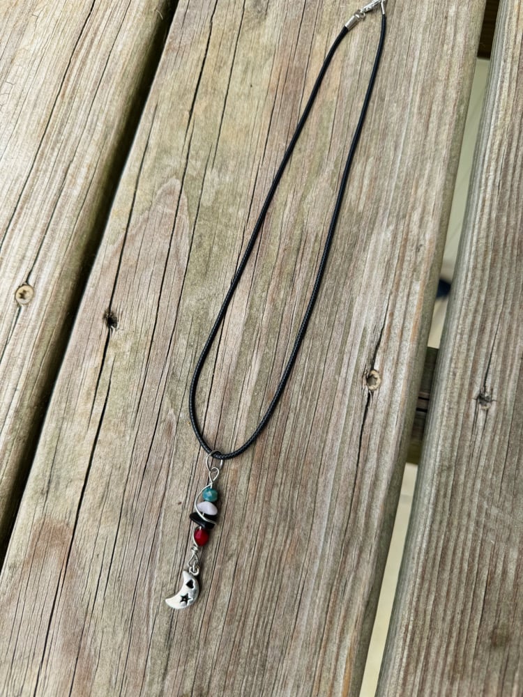 Image of Free Palestine Necklace (Moon 1)