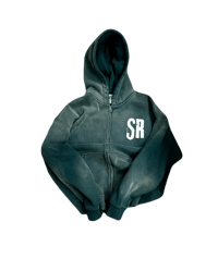 Image 1 of SR Green zip-up jacket 