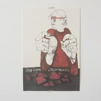 Image 2 of BIG DUMB STRAWBERRIES Print