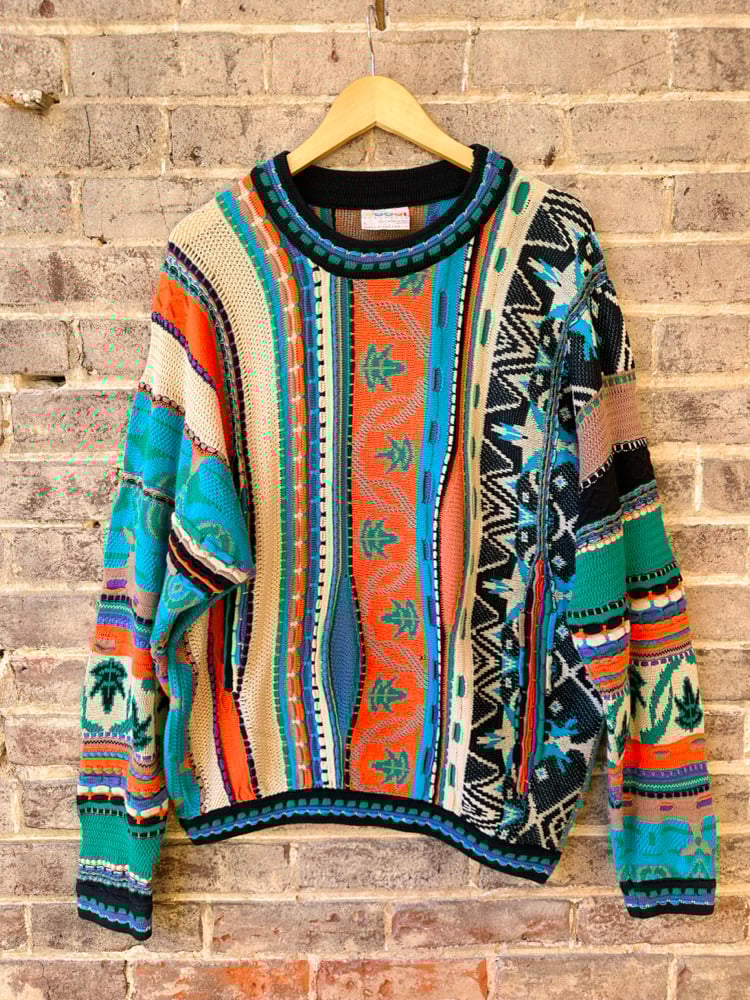 Image of Rare 90’s Vintage COOGI Multicolor Sweater
