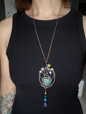 Flower's necklace 