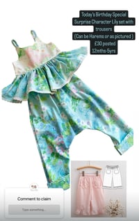for Sahara- Surprise Vintage MLP Trouser set