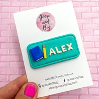 Name Badge - Tutor / Teacher / Educator / Librarian