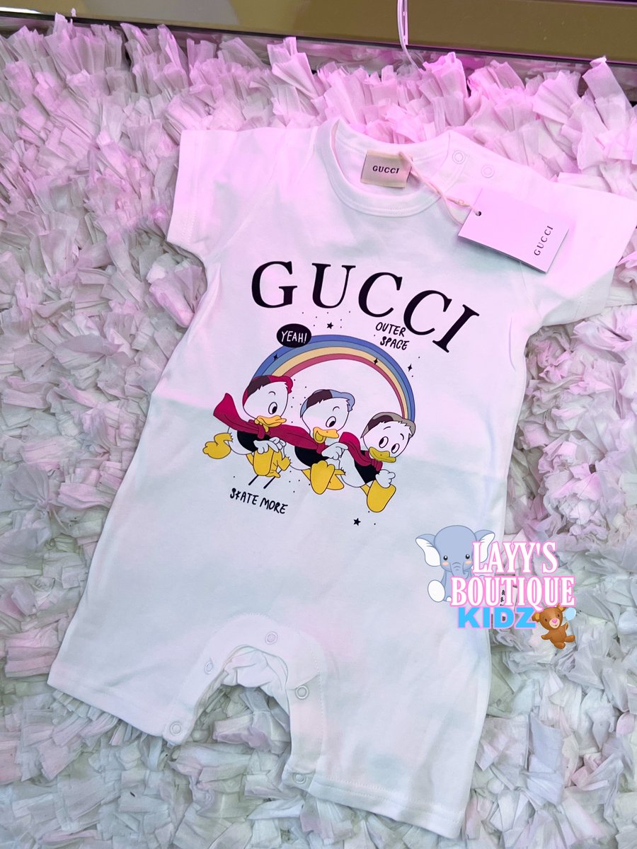 Gucci Rainbow Duck Onesie | Layys Boutique Kidz