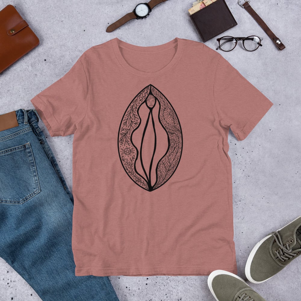 Image of Goddess Yoni Tshirt